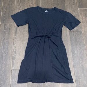 Aerie black tshirt dress